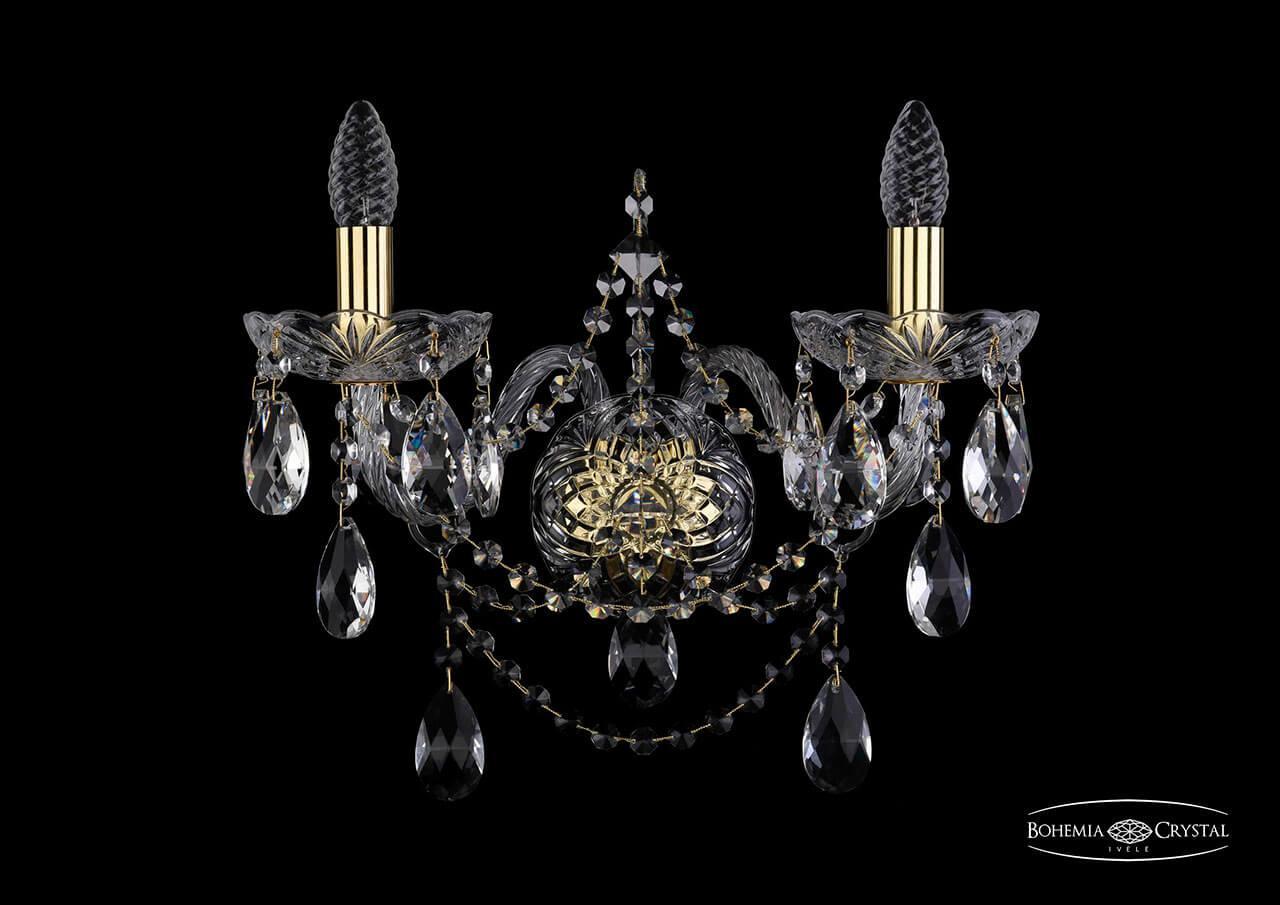 Бра Bohemia Ivele 1411B/2/195/XL/G