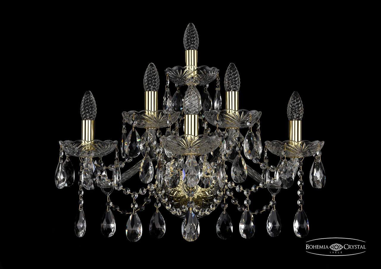 Бра Bohemia Ivele 1413B/3+2+1/220/XL/G