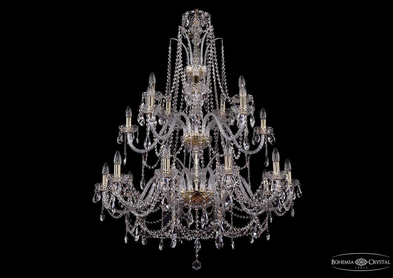 Подвесная люстра Bohemia Ivele 1411/10+5+5/360/2d/G