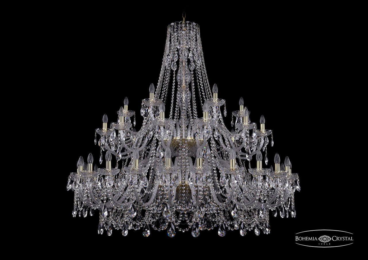 Подвесная люстра Bohemia Ivele 1411/24+12+6/530/2d/G