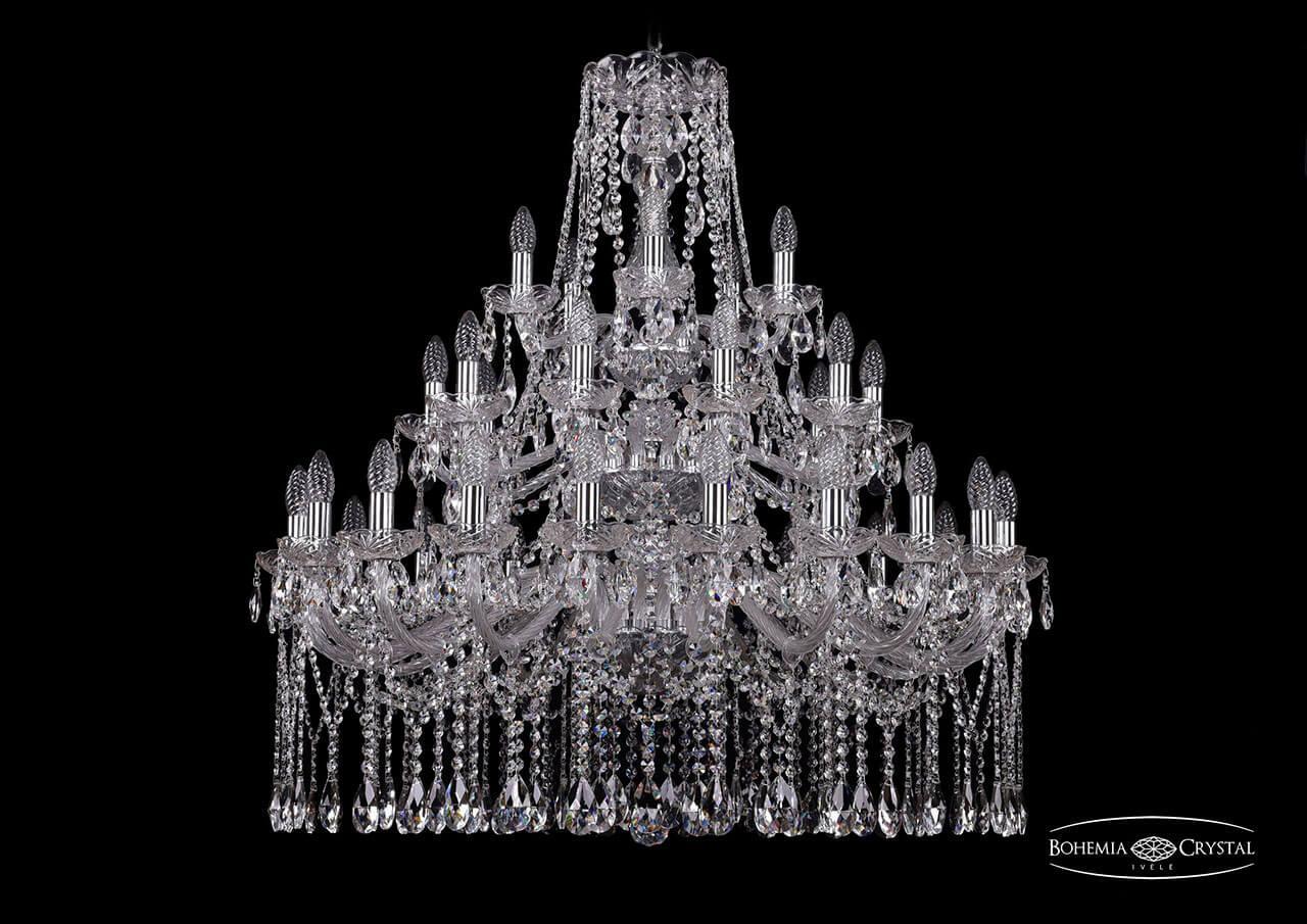 Подвесная люстра Bohemia Ivele 1413/20+10+5/360/3d/Ni