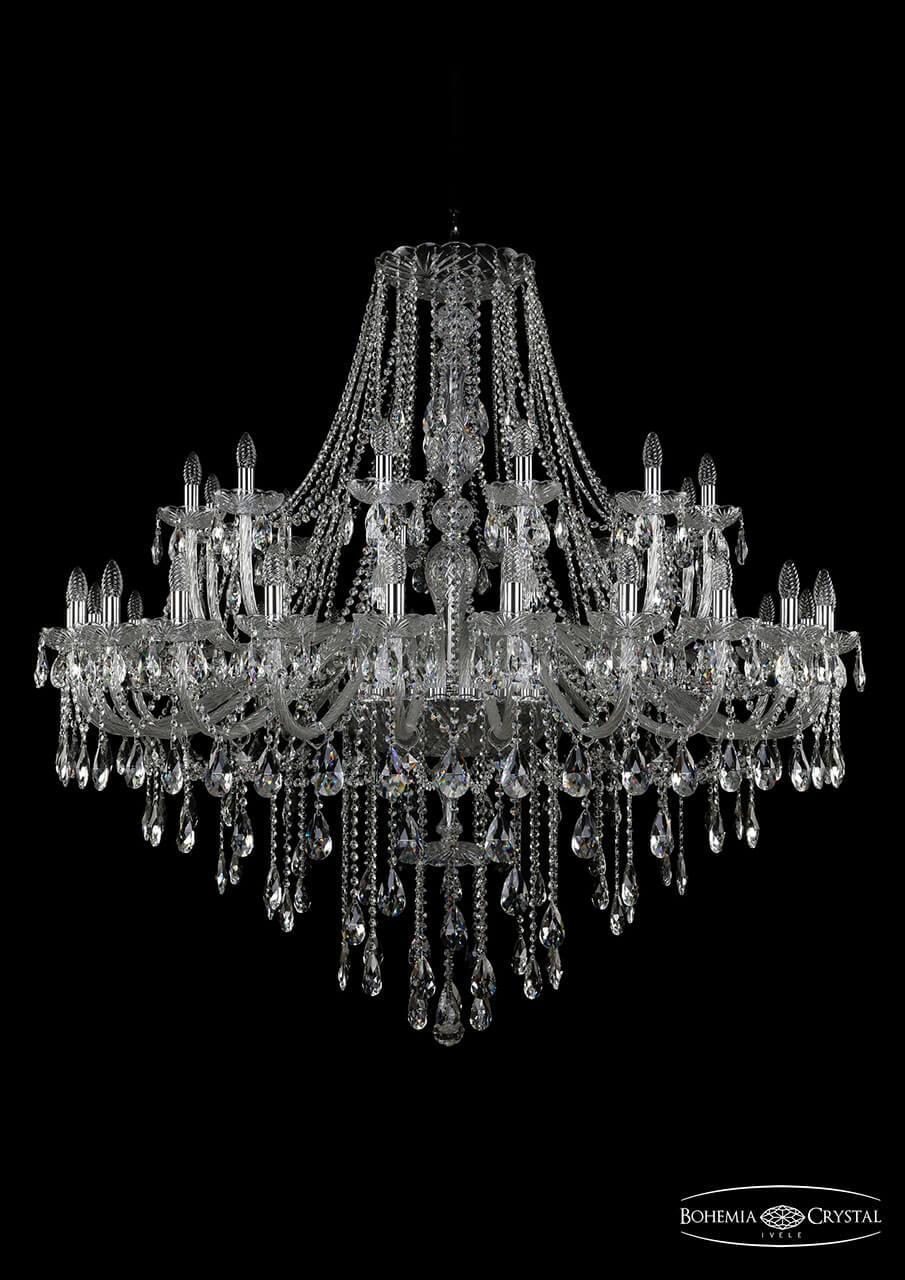 Подвесная люстра Bohemia Ivele 1415/24+12/530/Ni