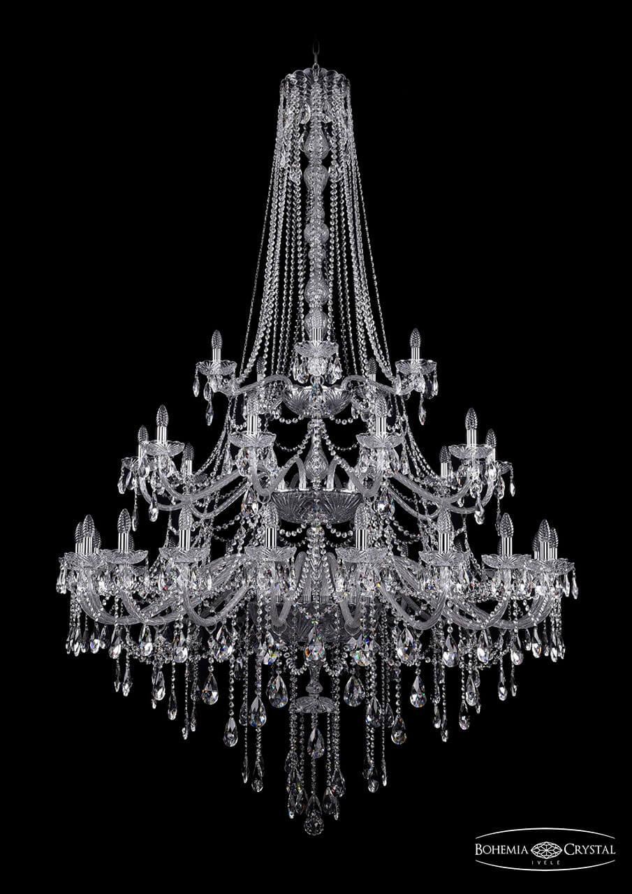 Подвесная люстра Bohemia Ivele 1415/20+10+5/530/h-231/3d/Ni