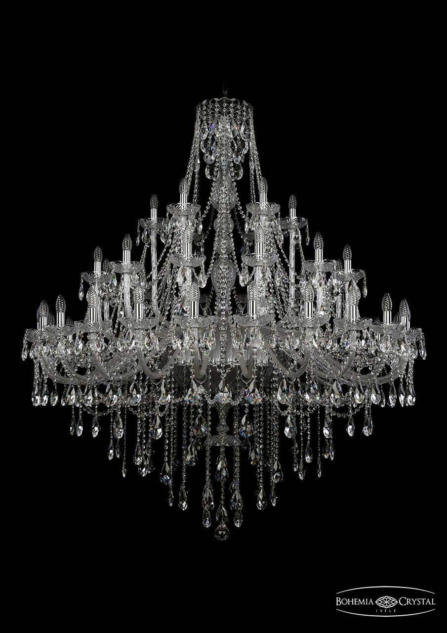 Подвесная люстра Bohemia Ivele 1415/24+12+6/530/Ni