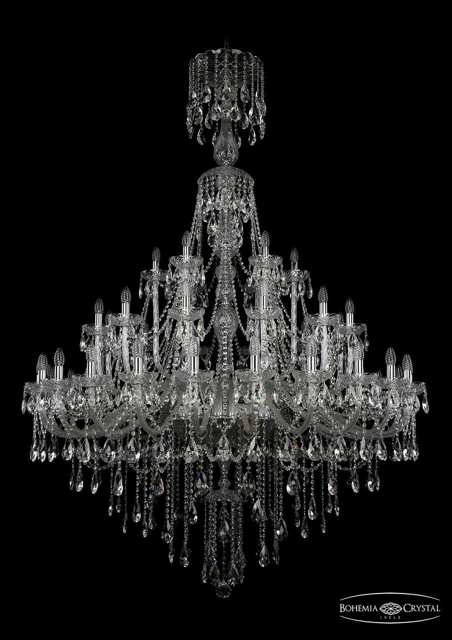 Подвесная люстра Bohemia Ivele 1415/24+12+6/530/XL-210/Ni