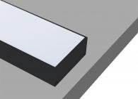 Накладной/подвесной алюминиевый профиль Donolux DL18513Black