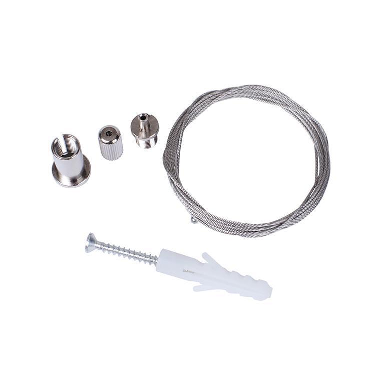 Универсальный комплект креплений и трос для подвесного монтажа Donolux Fixing kit