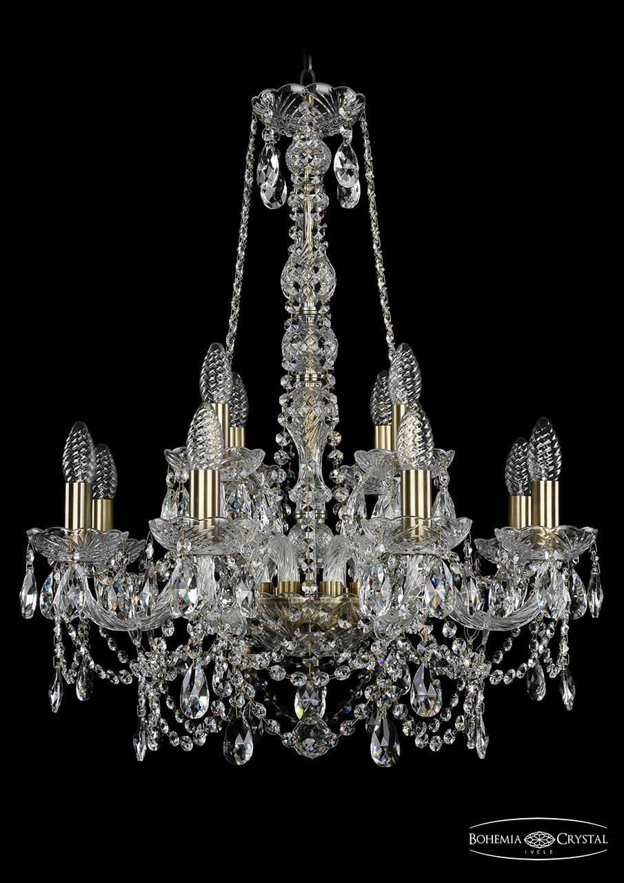 Подвесная люстра Bohemia Ivele 1411/8+4/195/h-70/Pa