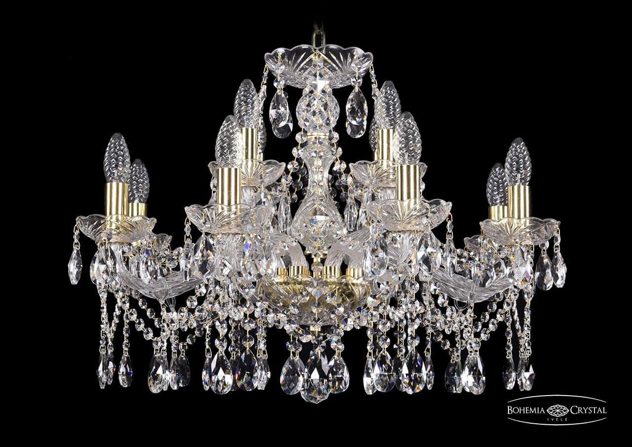Подвесная люстра Bohemia Ivele 1413/8+4/220/G