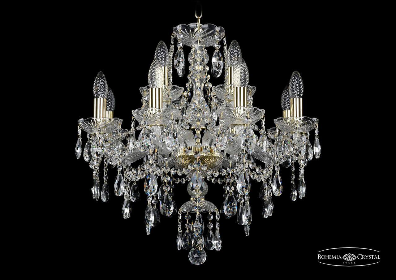 Подвесная люстра Bohemia Ivele 1415/8+4/200/G