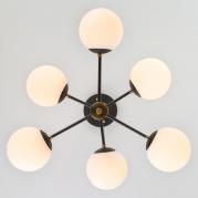 Потолочная люстра Eurosvet Austin 70091/6 черный