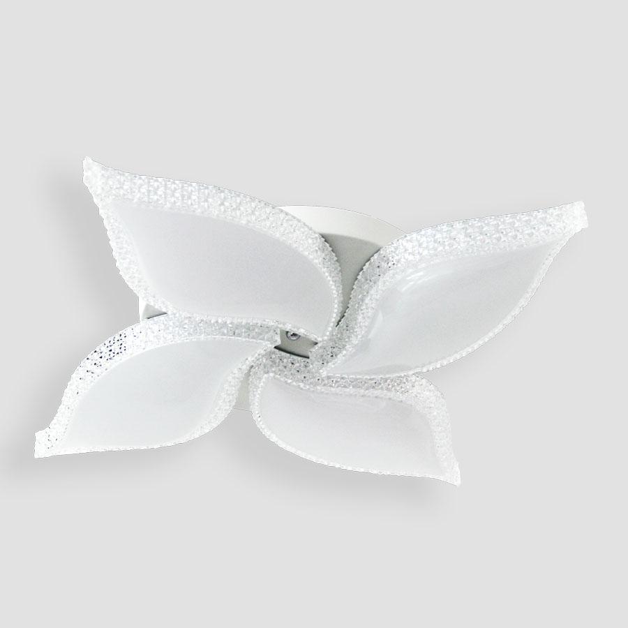 Потолочная светодиодная люстра Ambrella light Orbital Classic FK211/4 WH 72W D450