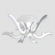 Потолочная светодиодная люстра Ambrella light Orbital Classic FK77/6 WH 200W D720
