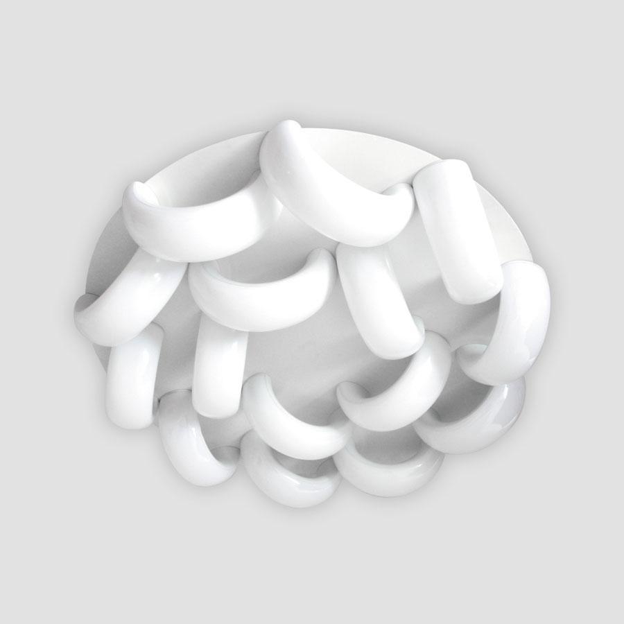 Потолочная светодиодная люстра Ambrella light Orbital Cloud FC18/15 WH 300W D1040