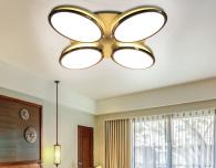 Потолочная светодиодная люстра Ambrella light Orbital Granule FG2024 WH 96W+40W D760