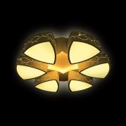 Потолочная светодиодная люстра Ambrella light Orbital Granule FG2066 WH 144W+21W D800