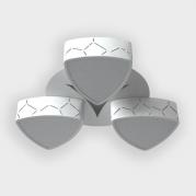 Потолочная светодиодная люстра Ambrella light Orbital Granule FG2063 WH 72W+15W D330