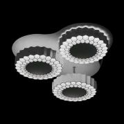 Потолочная светодиодная люстра Ambrella light Orbital High-Tech FH12/3 WH 96W D500