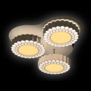 Потолочная светодиодная люстра Ambrella light Orbital High-Tech FH12/3 WH 96W D500