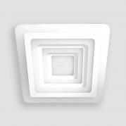 Потолочный светодиодный светильник Ambrella light Orbital Acrylic FA93 WH 164W D500*500