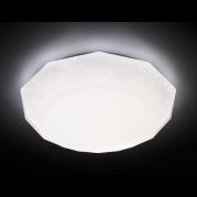 Потолочный светодиодный светильник Ambrella light Orbital Air F17 WH 48W D410