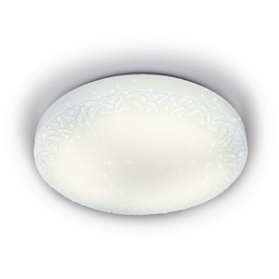 Потолочный светодиодный светильник Ambrella light Orbital Air F21 WH 48W D390