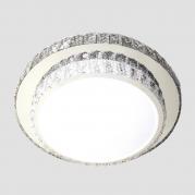 Потолочный светодиодный светильник Ambrella light Orbital Crystal F94 CH/CL 48W D490
