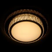 Потолочный светодиодный светильник Ambrella light Orbital Crystal F94 CH/CL 48W D490