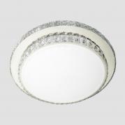 Потолочный светодиодный светильник Ambrella light Orbital Crystal F95 CH/CL 72W D600