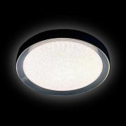 Потолочный светодиодный светильник Ambrella light Orbital Crystal Sand FS1214 WH/WH 96W+31W D650