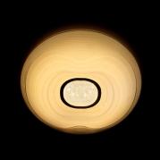 Потолочный светодиодный светильник Ambrella light Orbital Crystal Sand FS1234 WH 48W D390