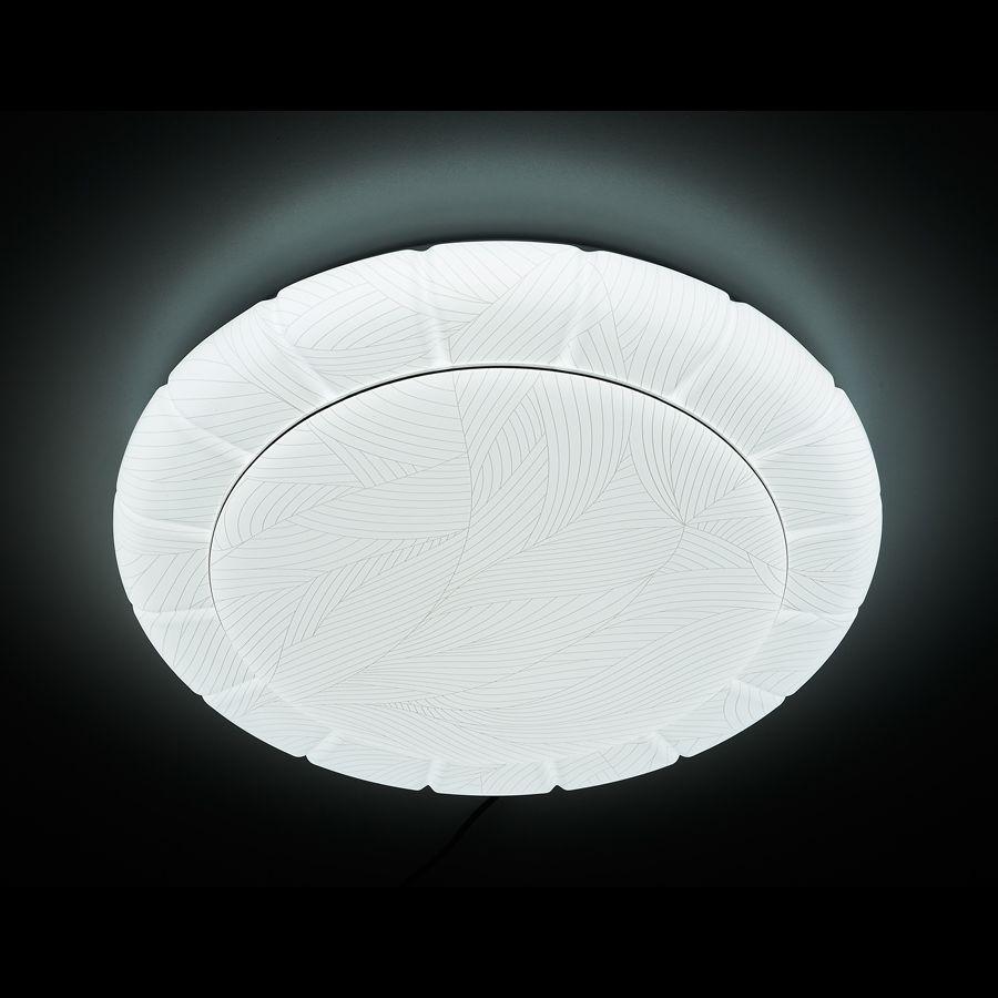 Потолочный светодиодный светильник Ambrella light Orbital Design F148 WH 96W D500
