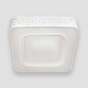 Потолочный светодиодный светильник Ambrella light Orbital Design F212 WH 80W D440*440