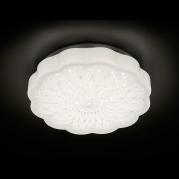 Потолочный светодиодный светильник Ambrella light Orbital Fly Simple F555 WH 15W 4200K D300