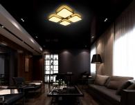 Потолочный светодиодный светильник Ambrella light Orbital Granule FG2034 WH 128W+48W D670*670