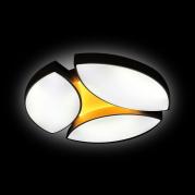 Потолочный светодиодный светильник Ambrella light Orbital Granule FG2070 WH 108W+16W D680