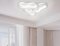 Потолочный светодиодный светильник Ambrella light Orbital Granule FG2113 WH 144W D530