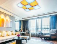 Потолочный светодиодный светильник Ambrella light Orbital Parrus FP2329 WH 288W D720*720