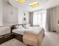 Потолочный светодиодный светильник Ambrella light Orbital Parrus FP2423 WH 90W+48W D690*500