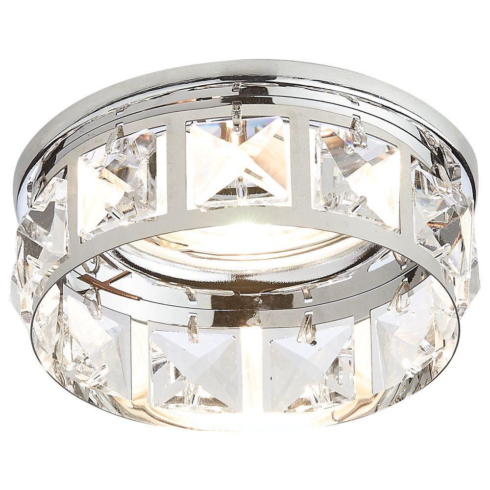 Встраиваемый светильник Ambrella light Crystal K101 CL/CH
