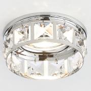 Встраиваемый светильник Ambrella light Crystal K101 CL/CH