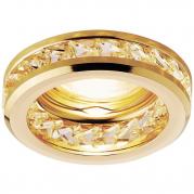 Встраиваемый светильник Ambrella light Crystal K105 CL/G