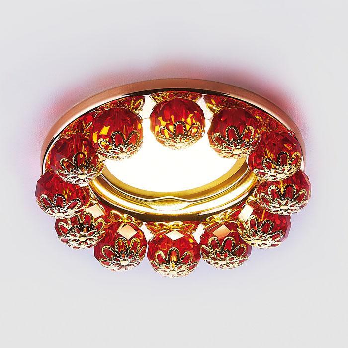 Встраиваемый светильник Ambrella light Crystal K203 R/G