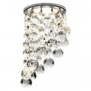 Встраиваемый светильник Ambrella light Crystal K205C CL/CH