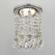 Встраиваемый светильник Ambrella light Crystal K2241 CL/CH