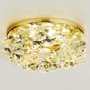 Встраиваемый светильник Ambrella light Crystal K308 CL/G