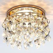 Встраиваемый светильник Ambrella light Crystal K3221 CL/G