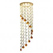 Встраиваемый светильник Ambrella light Crystal K3440 CL/BR/G