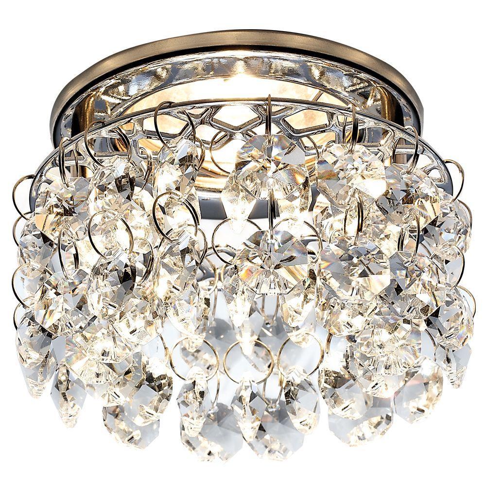Встраиваемый светильник Ambrella light Crystal K3221 CL/CH