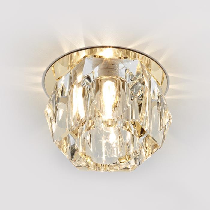 Встраиваемый светильник Ambrella light Desing D4060 CL/G